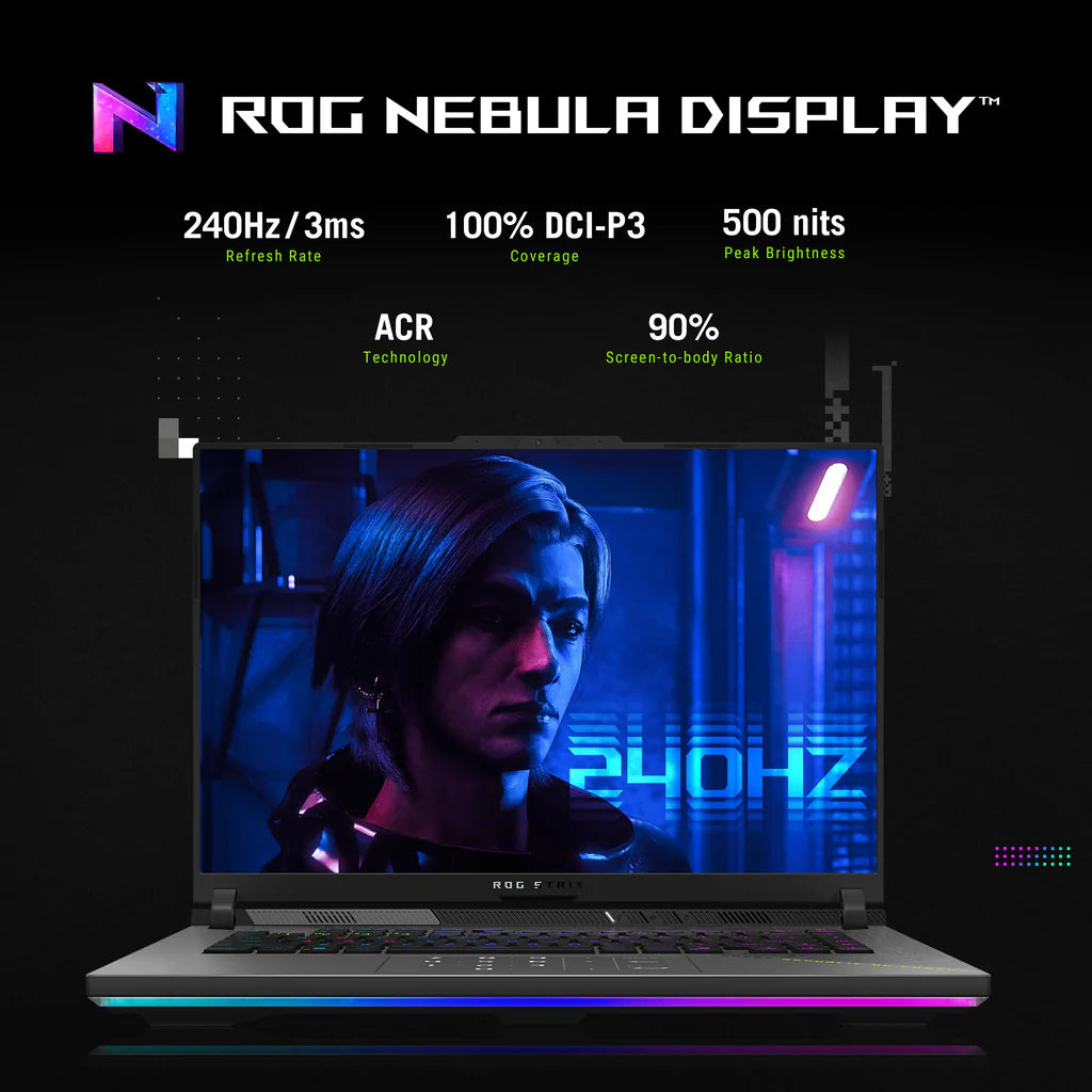 ASUS ROG Strix G16 G614PM Ryzen 9 8940HX 16GB 1TB RTX 5060 Laptop ASUS ROG Strix G16 G614PM Ryzen 9 8940HX 16GB 1TB RTX 5060 Laptop